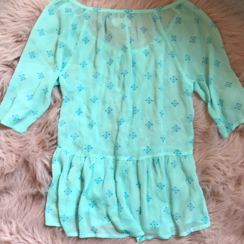Flowy printed blouse - Picture 4 of 4